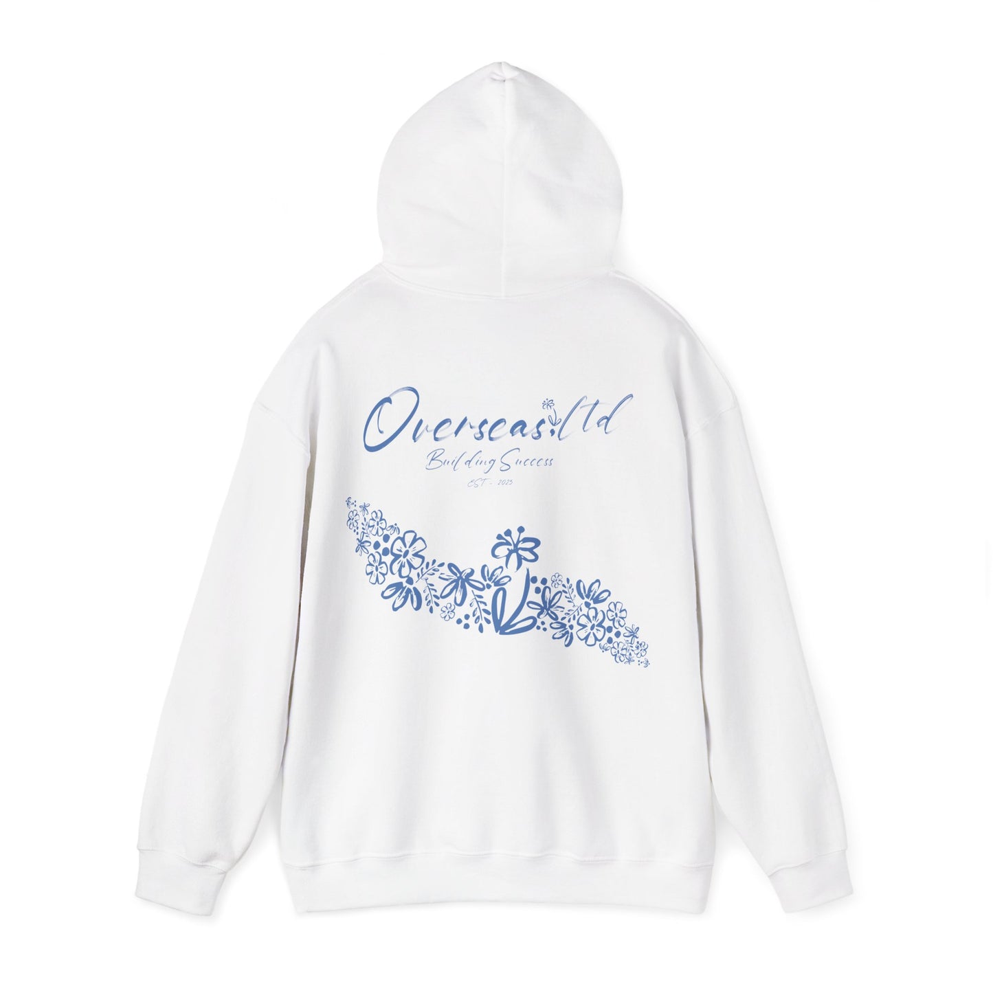 Overseas floral hoodie