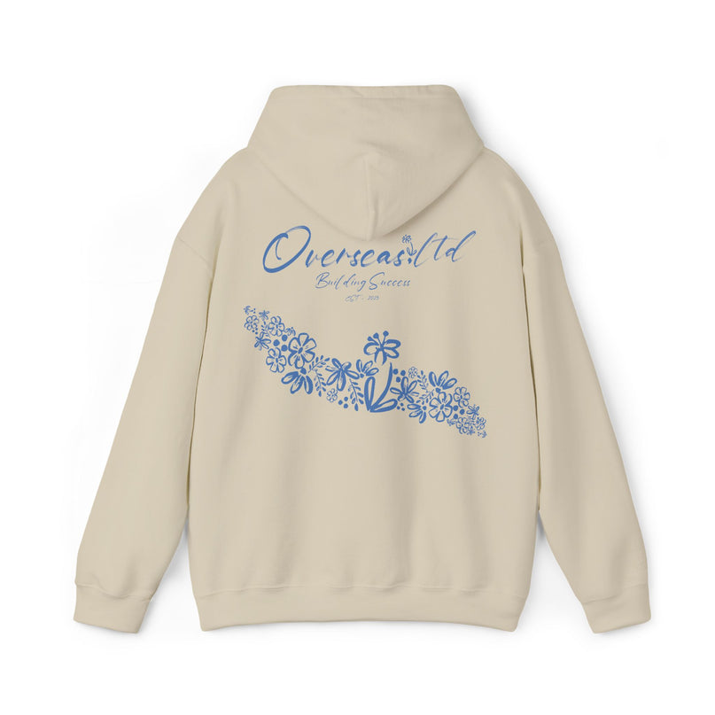 Overseas floral hoodie