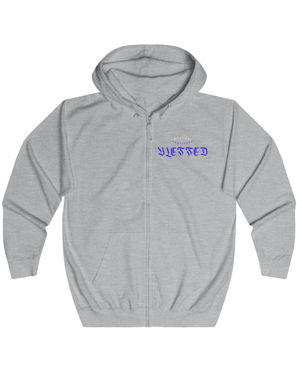 Overseas Blessed Zip Up Hoodie