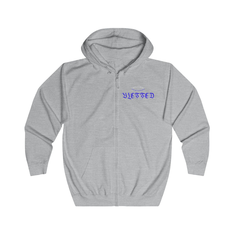 Overseas Blessed Zip Up Hoodie