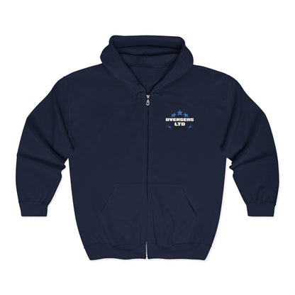 Overseas zip-up hoodie