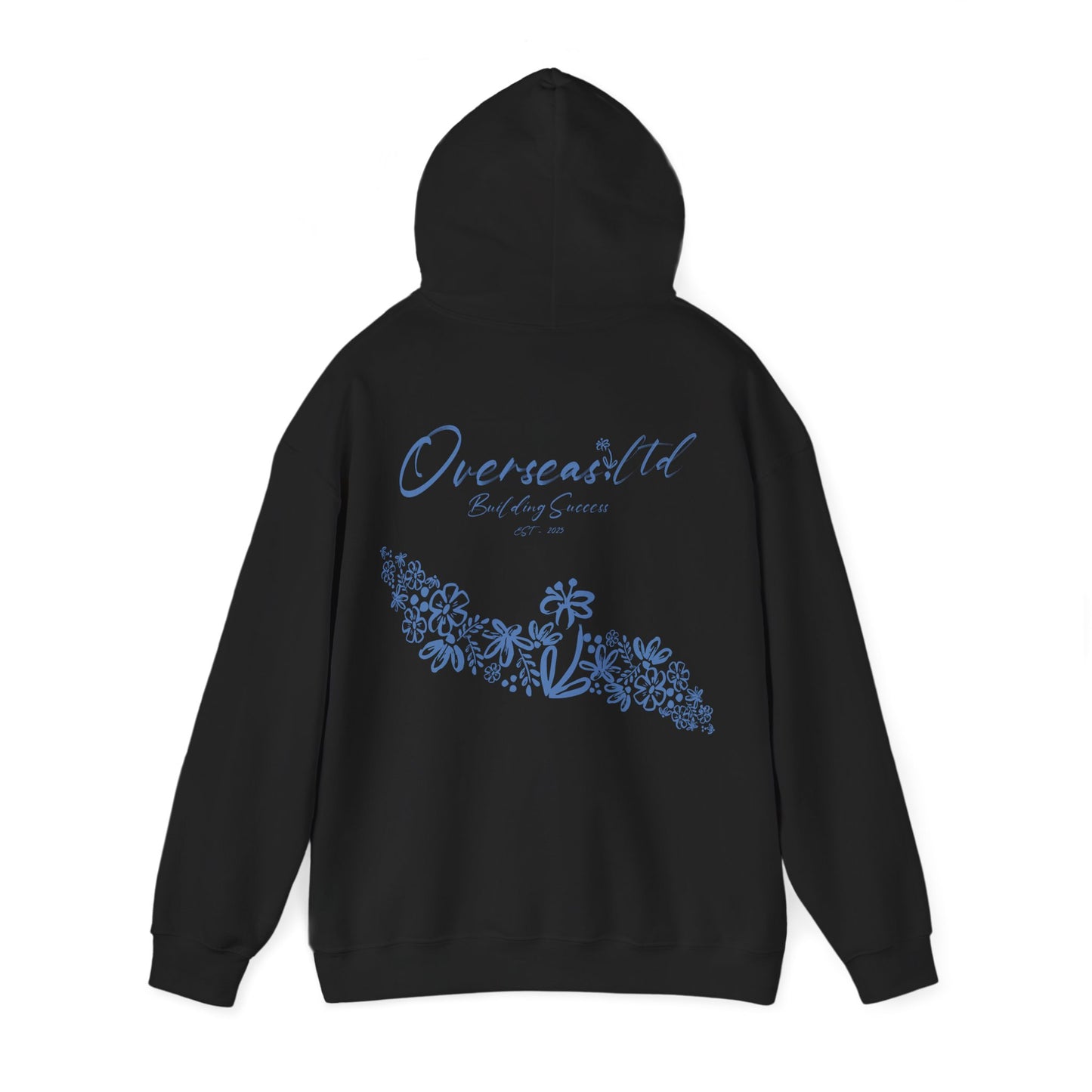 Overseas floral hoodie