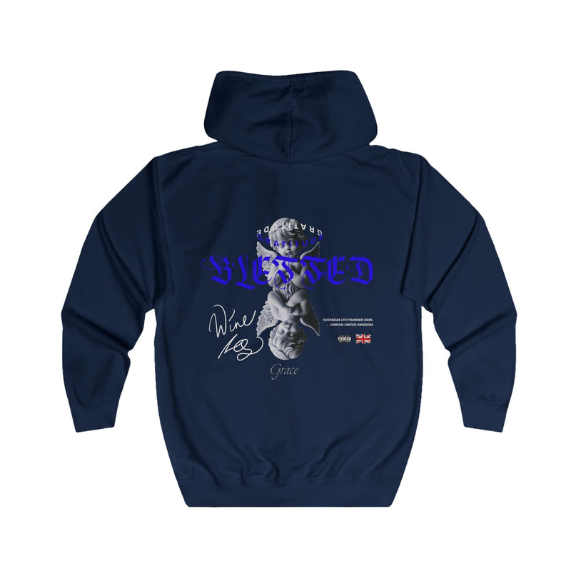 Overseas Blessed Zip Up Hoodie