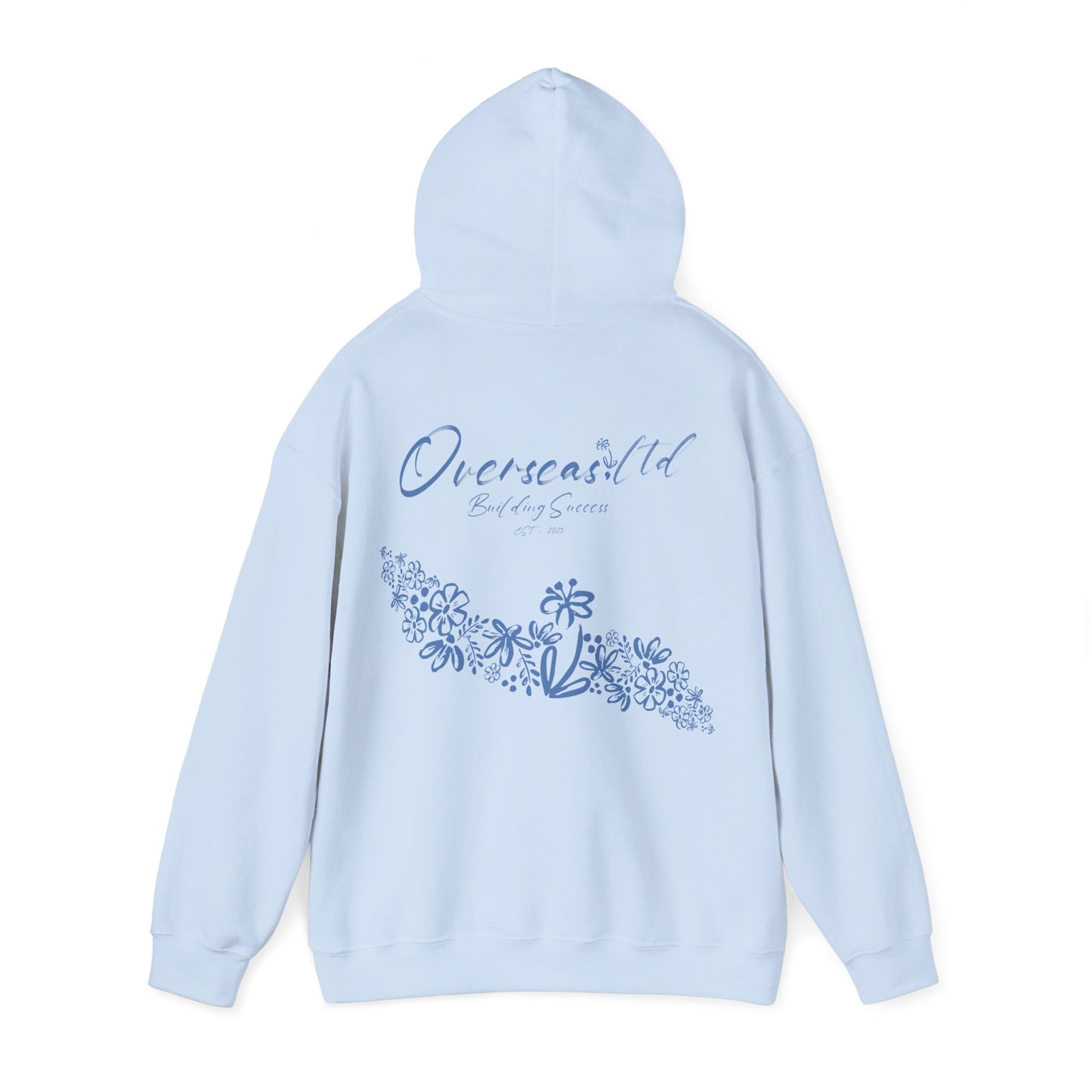 Overseas floral hoodie