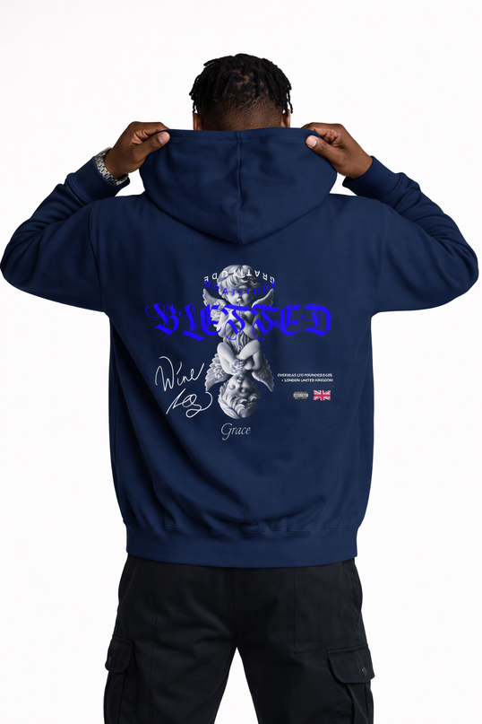 Overseas Blessed Zip Up Hoodie