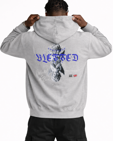 Overseas Blessed Zip Up Hoodie
