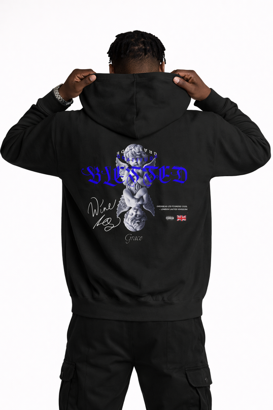 Overseas Blessed Zip Up Hoodie