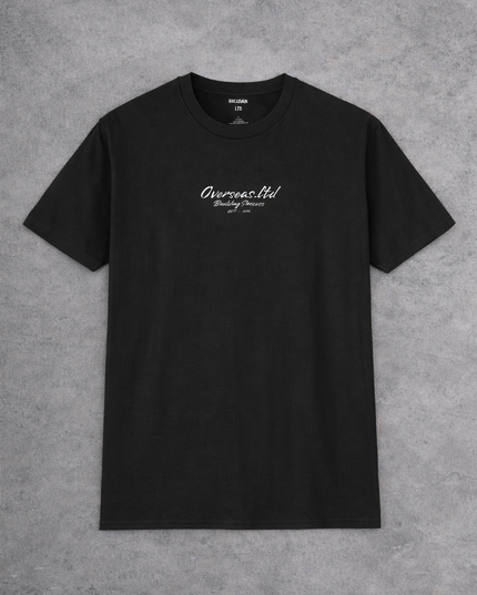 Overseas Black Tee