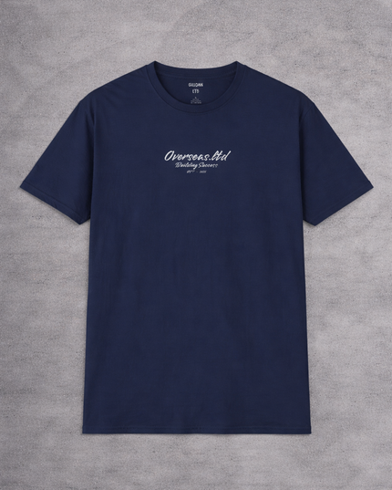 Overseas Navy Tee