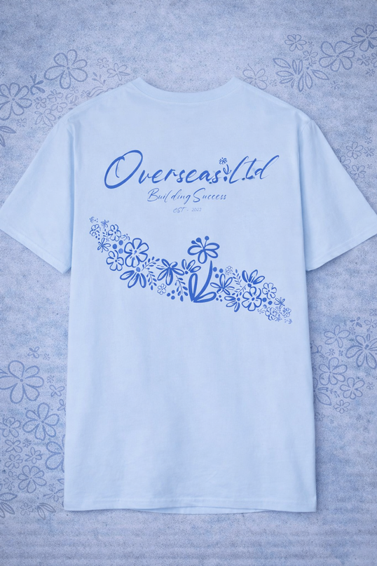Overseas Light Floral Tee