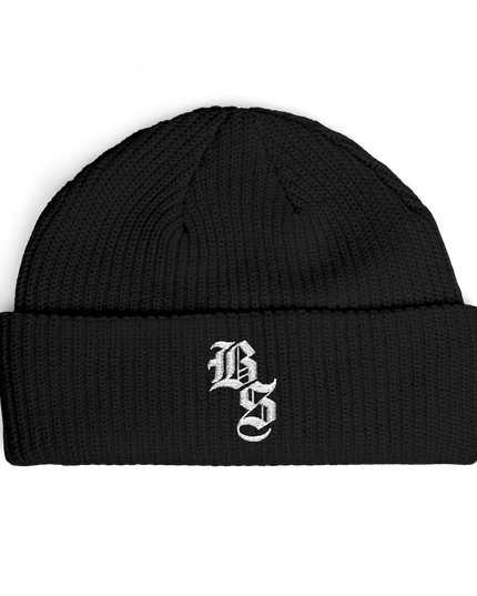 Black Cuff Beanie