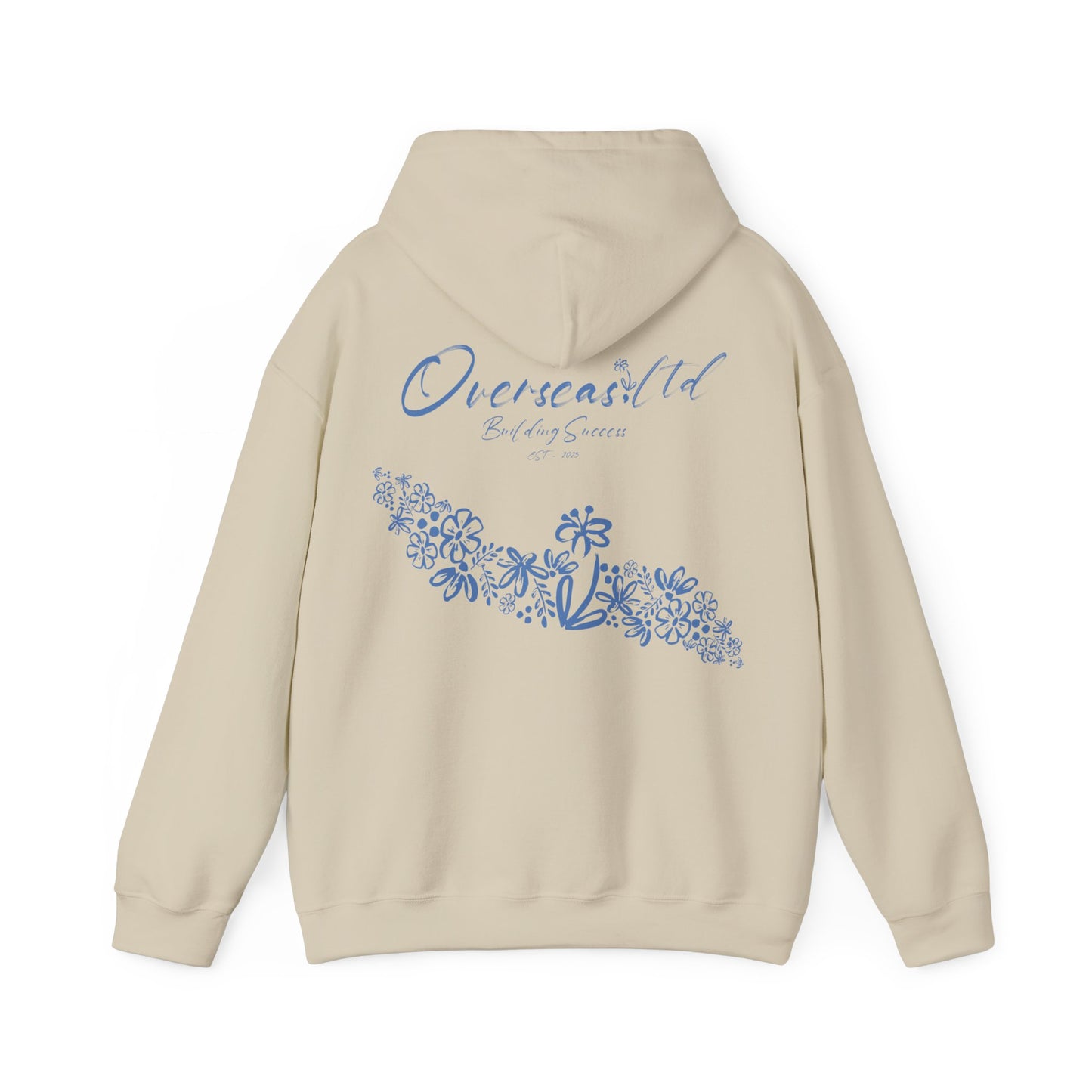 Overseas floral hoodie