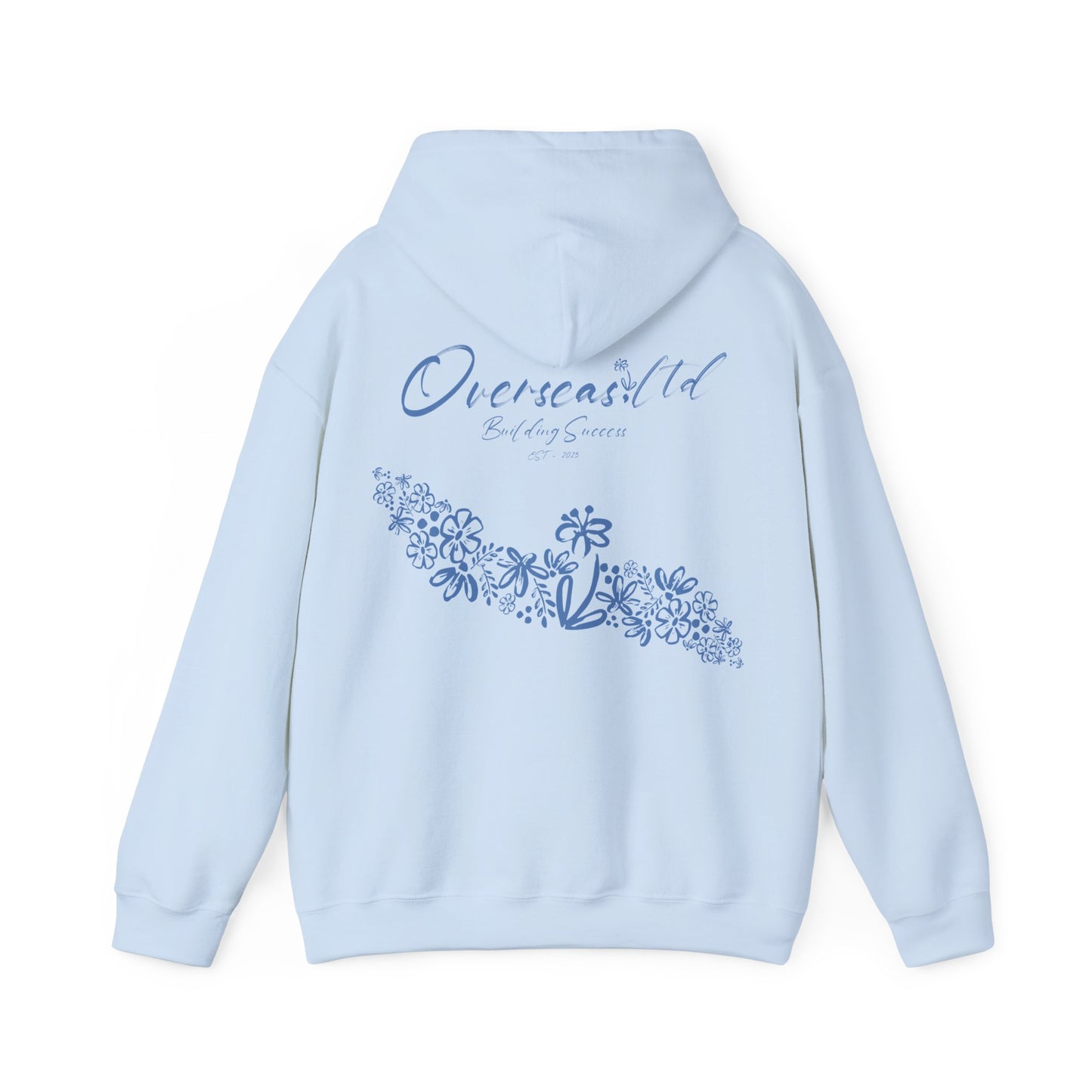 Overseas floral hoodie