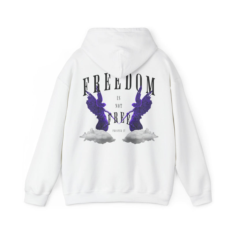 Overseas White Freedom Hoodie