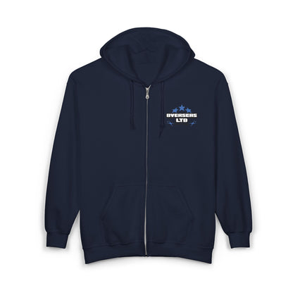 Overseas zip-up hoodie