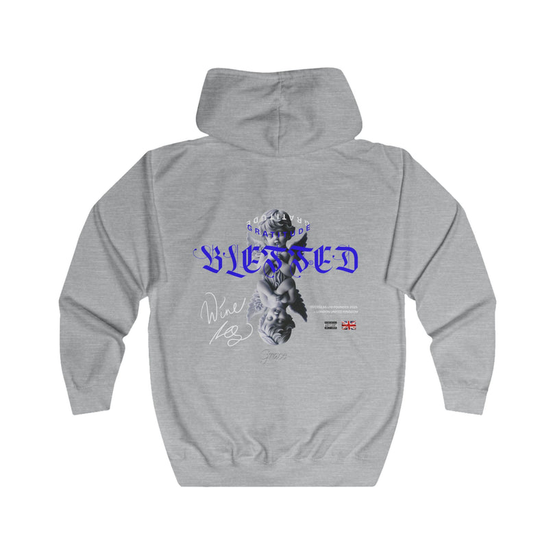 Overseas Blessed Zip Up Hoodie