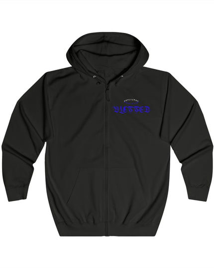 Overseas Blessed Zip Up Hoodie