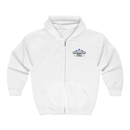 Overseas zip-up hoodie