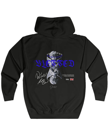 Overseas Blessed Zip Up Hoodie