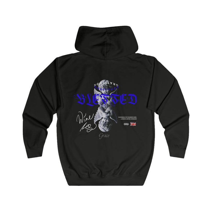 Overseas Blessed Zip Up Hoodie