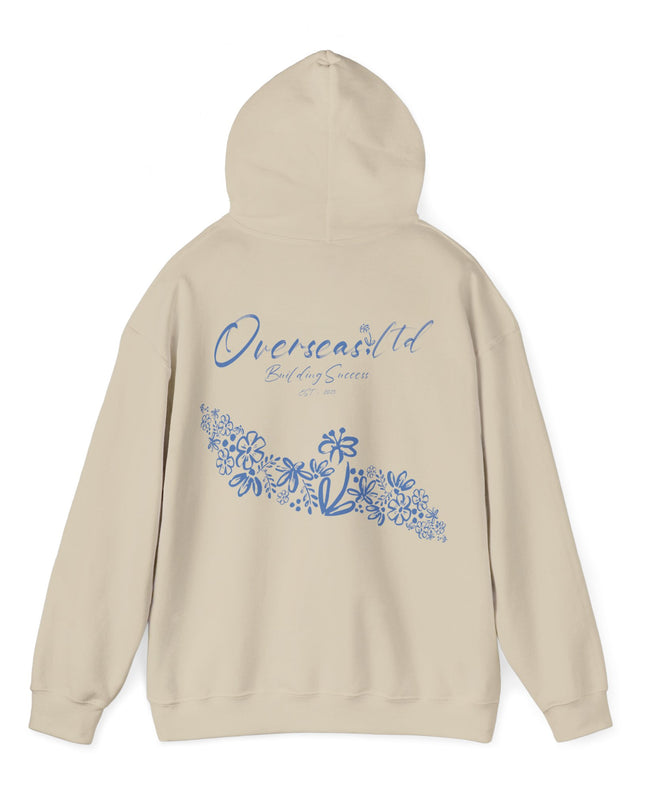 Overseas floral hoodie