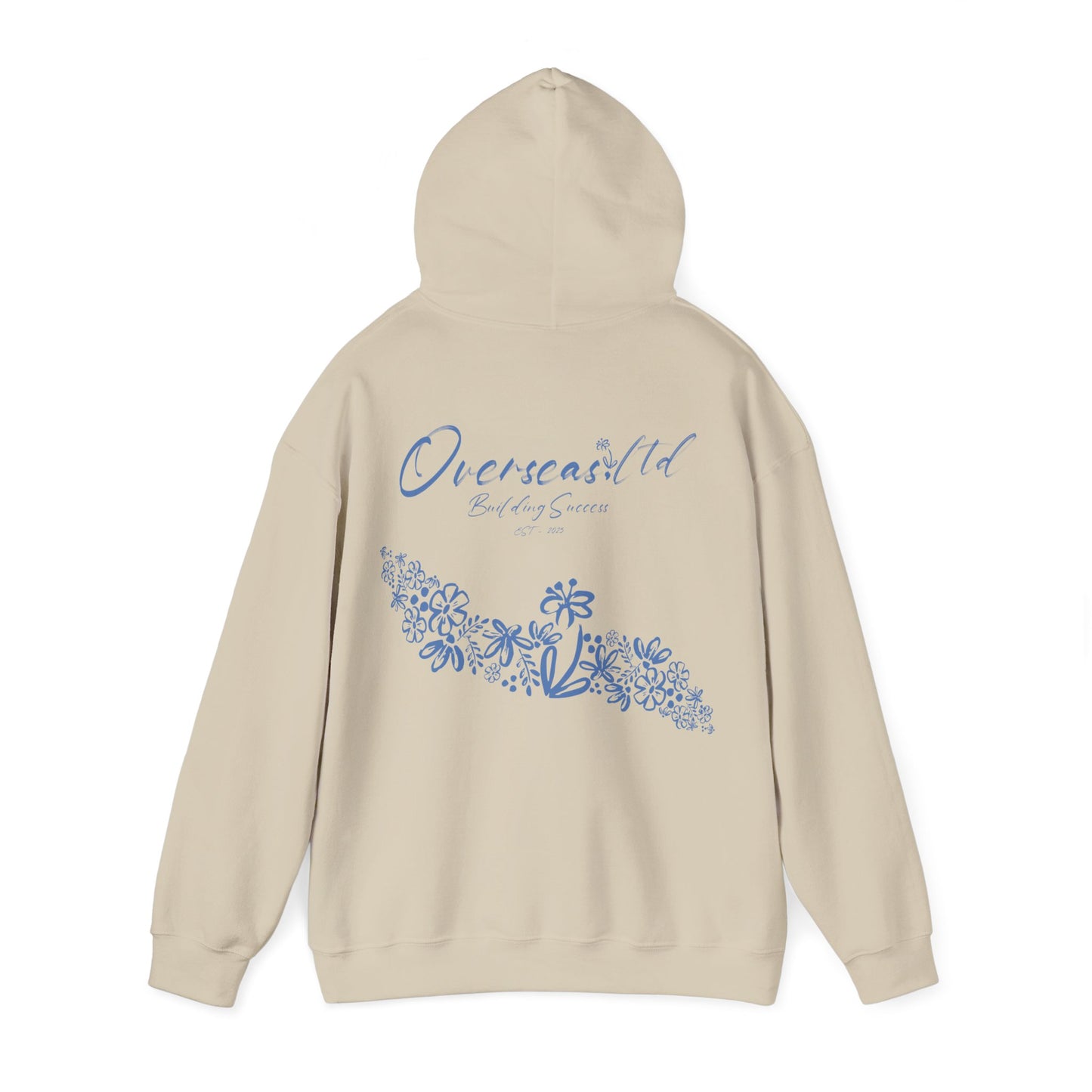 Overseas floral hoodie